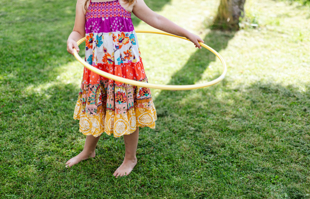 κορίτσι χούλα χουπ